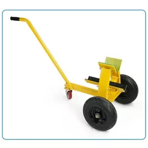 Plattenkarren 400kg 2 Reifen Plattenkarre Transportwagen Plattenroller Handwagen - Bild 1 von 11