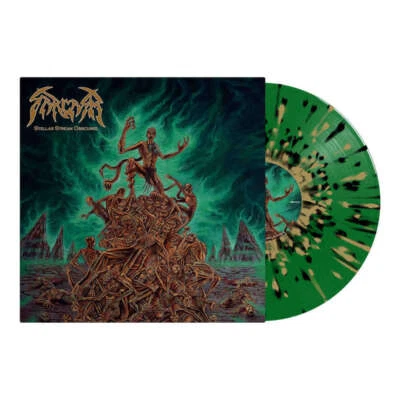 SARCASM - Stellar Stream Obscured - Vinyl-LP - green golden black splatter Vinyl - Bild 1 von 2