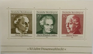 Briefmarken - Deutschland 1969, 50 Jahre Frauenwahlrecht - postfrisch - Bild 1 von 1
