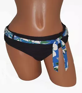 JAG NEW Black Women's Size L Large 12 14 Swimsuit Bikini Bottom $49 3401-L - Picture 1 of 2
