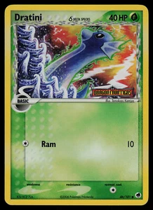 Dratini - 46/101 - Ex Dragon Frontiers Reverse Holo Common Pokemon Card - LP - Picture 1 of 2
