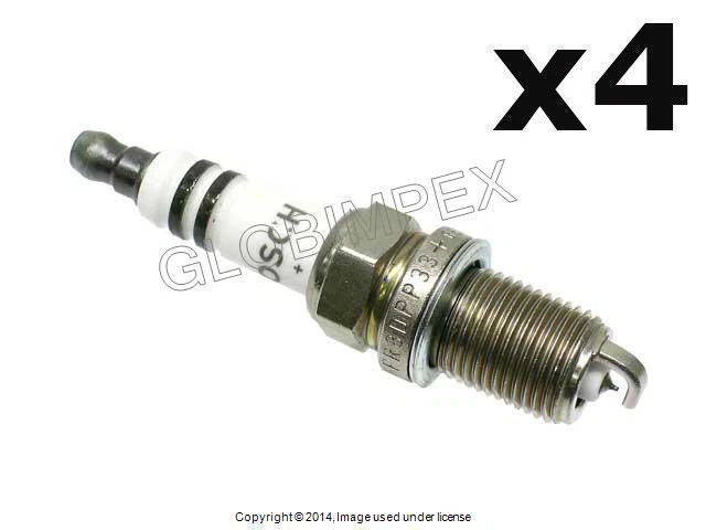 Mercedes w140 (1996-2002) Spark Plug Set of 4 BOSCH +1 YEAR WARRANTY - Image 1 of 1