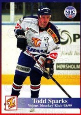 1998-99 Danish Hockey League #198 Todd Sparks