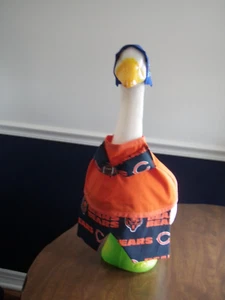 Goose clothes outfit - Chicago Bears football male for lg 24-27" goose - Picture 1 of 4