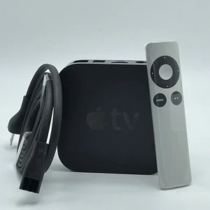 Apple TV (A1469) 3rd Generation (2013) + Remote + Power Suply - Picture 1 of 4