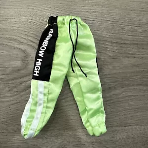 Rainbow Surprise Rainbow High Jade Hunter - Replacement Green Track Pants - Picture 1 of 4