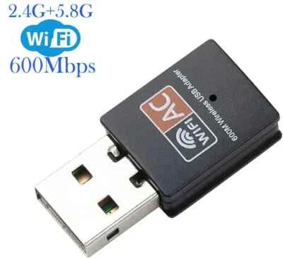 WLAN USB Dongle 600/300/150 Mbps - Bild 1 von 4