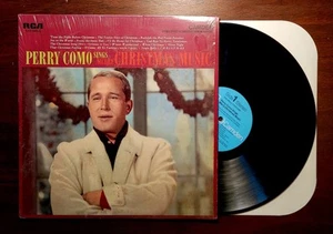 PERRY COMO Sings Merry Christmas Music Vinyl Lp 1985 US Reissue RCA Stereo Nice! - Picture 1 of 4