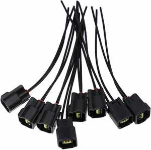 8 Pack Ford Ignition Coil Connector Plug Harness - Compatible with Ford Ignition - Picture 1 of 7
