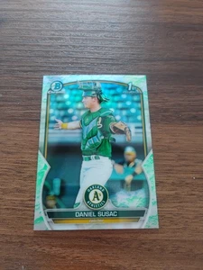 2023 Bowman #BCP-5 Daniel Susac 1st Bowman Chrome Lunar Glow Refractor - Bild 1 von 2