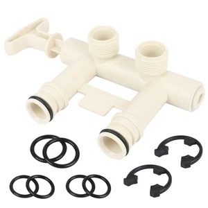Water Softener Bypass Valve with Threaded Adapters Replacement 7129871 Compat... - Picture 1 of 7