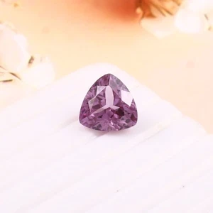 AAA Natural Brasileño Púrpura Rosa Alejandrita Suelta Gema Corte Corazón 4.30 CT - Picture 1 of 5