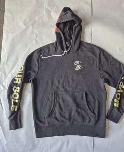 Nike Hoodie World Tour Sweatshirt Streetwear Graphic Swoosh Logo – Size M - Foto 1 di 8