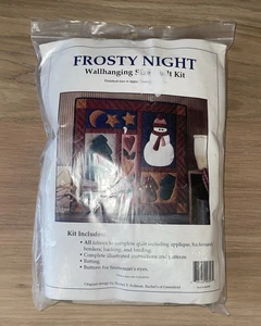 The Frosty Night Wall Hanging Quilt Kit 22" x 22" - Rachel T. Pellman Christmas - Picture 1 of 3