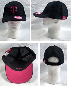T Mobile Martes Teléfono Celular Camionero Gorra de Béisbol Para Hombres Negro Rosa Bordado - Imagen 1 de 6