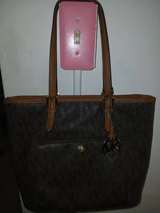 Michael Kors Jet Set Tote Schultertasche mit Monogramm Medium AP-1607 - Bild 1 von 16