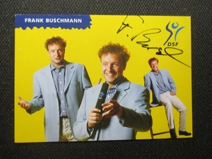 seltene Original Autogrammkarte alter Zeit Handsigniert FRANK BUSCHMANN  BUSCHI - Bild 1 von 1