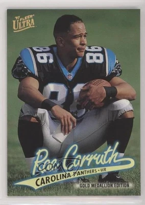 1997 Fleer Ultra Gold Medallion Edition Rae Carruth #G341 Rookie RC - Image 1 of 2