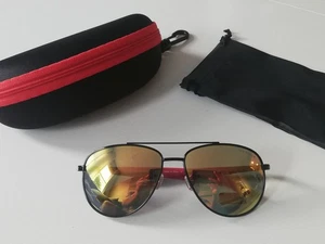 Genuine Tommy Hilfiger Aviator Golden Sunglasses 100% UV Protection New. - Picture 1 of 14