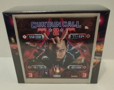 Eminem Curtain Call 2 CD Box Set-Size 2XLarge  T-Shirt**Sealed,Brand New** - Image 1 of 4