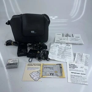 Canon SB-C25 Zippered Nylon Padded Carrying Case Bag W/Charger Accessory +More - Picture 1 of 18