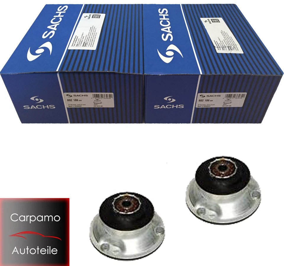 2x Sachs 802186 Domlager v. BMW E39 E46 E60 E61 E64 E81 E83 E84E90 E91 E91 X1 X3