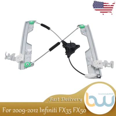 For Infiniti FX35 FX50 2009-2012 Front Passenger Side Window Regulator w/o Motor - Image 1 of 4