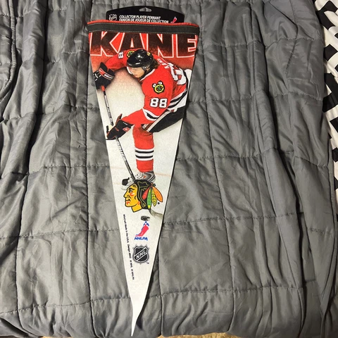 PATRICK KANE Chicago Blackhawks NHL Action Series 12" X 30" Premium Felt PENNANT Cover