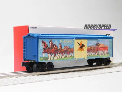 LIONEL ANHEUSER-BUSCH VINTAGE CLYDESDALE REEFER O GAUGE refrigerator 2228040 NEW - Image 1 of 4