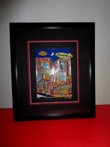 2014 John Suchy Signed & Numbered 11/300 "Lights on Broadway" 3D Mixed Media - Picture 1 of 8
