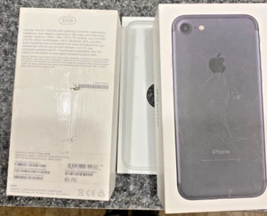 **BOX ONLY** Apple iPhone 7- black 32 GB- MODEL A1660-NO PHONE - Picture 1 of 3