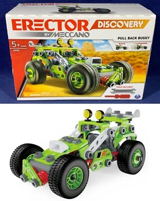New - PULL BACK BUGGY - ERECTOR Discovery Set MECCANO 20105 - - Image 1 of 4