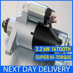 SUPER-UPRATED 2.2kW STARTER MOTOR MAZDA FD RX7 MK3 FD3S TWIN TURBO 92-02 MANUAL - Picture 1 of 1