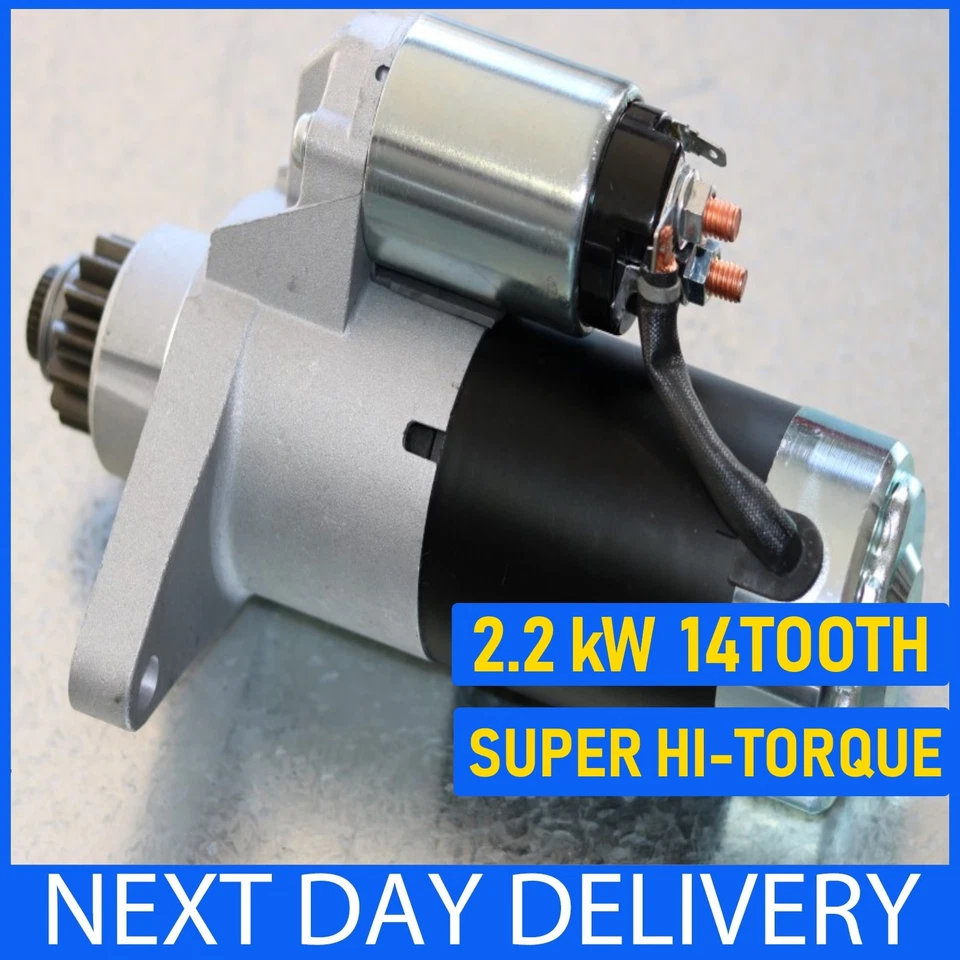SUPER-UPRATED 2.2kW STARTER MOTOR MAZDA FD RX7 MK3 FD3S TWIN TURBO 92-02 MANUAL - Image 1 of 1