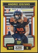 2023 PANINI SCORE GOLD PARALLEL INSERTS- ROOKIES NFL FOOTBALL CARDS  - YOU PICK 