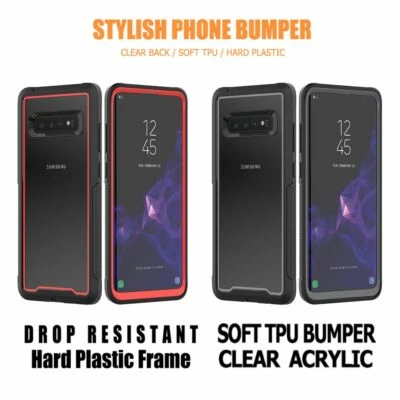 For Samsung Galaxy S10 Series Shockproof Resistance TPU Acrylic Full Phone Cover — 第 1/4 张图片