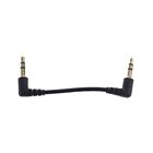 90 Degree Right Angle Cable 3.5mm Male to Male Stereo AUX Cable