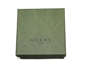 New unused Gucci Beauty Green Paisley Box 4-7/8" x 4-7/8" x 2-7/8" - Picture 1 of 4