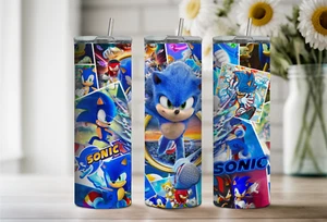 Hedgehog & Friends, 20oz Tumbler, Hot/Cold, Straw, Stainless, Leak Proof(#173a) - Picture 1 of 2