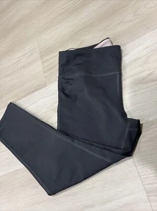 Marika Sport girls capri leggings, dark gray size medium 8-10 - Picture 1 of 7