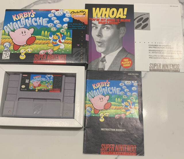 Kirby's Avalanche Video Games for sale