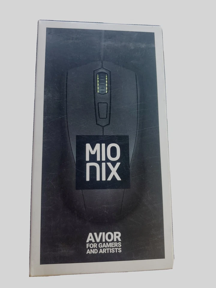 MIONIX AVIOR OPTICAL 5000DPI GAMING MOUSE WIRED USB BLACK (MNX-01-27009-G) - Image 1 of 4