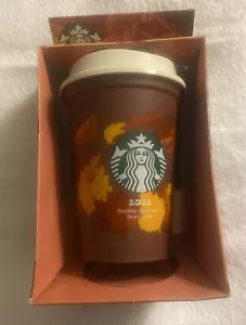 Starbucks Japan Origami Autumn Reusable Cup Fall 2022 (NEW) Expired Coffee - Picture 1 of 1