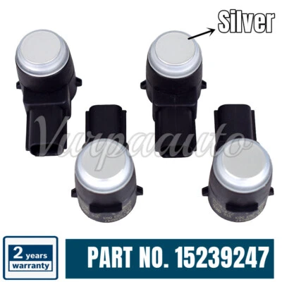 Sensor de objetos de asistencia de estacionamiento para parachoques de respaldo inverso para GMC de 4 piezas 15239247 Foto 1 de 3