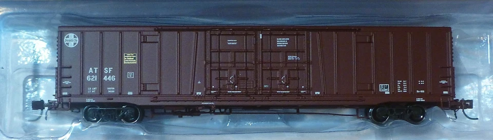 BLMA Models N #18022 Santa Fe Class BX-166 60' Beer Boxcar - Rd. ATSF #621446 - Image 1 of 1