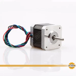 1PC Schrittmotor Nema 17 Stepper Motor 0,42Nm 60oz.in 2,4A 48MM Länge Φ5mm shaft - Picture 1 of 6