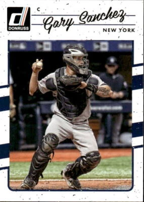 Gary Sanchez 2017 Donruss #126   New York Yankees - Image 1 of 2