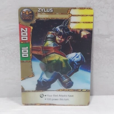 Redakai Conquer The Kairu ZYLUS BATTACOR 1-CHA-1009 TCG 2011 Spin Master - Image 1 of 2