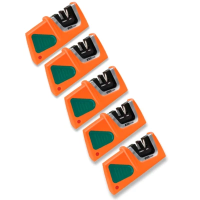 PACK de 5 varillas de carburo cruzado/cerámica de afilador compacto AccuSharp Foto 1 de 4