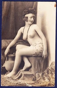 DESNUDO ARTÍSTICO ERÓTICO de la década de 1910 por P.C. PARÍS #1839 - Imagen 1 de 2